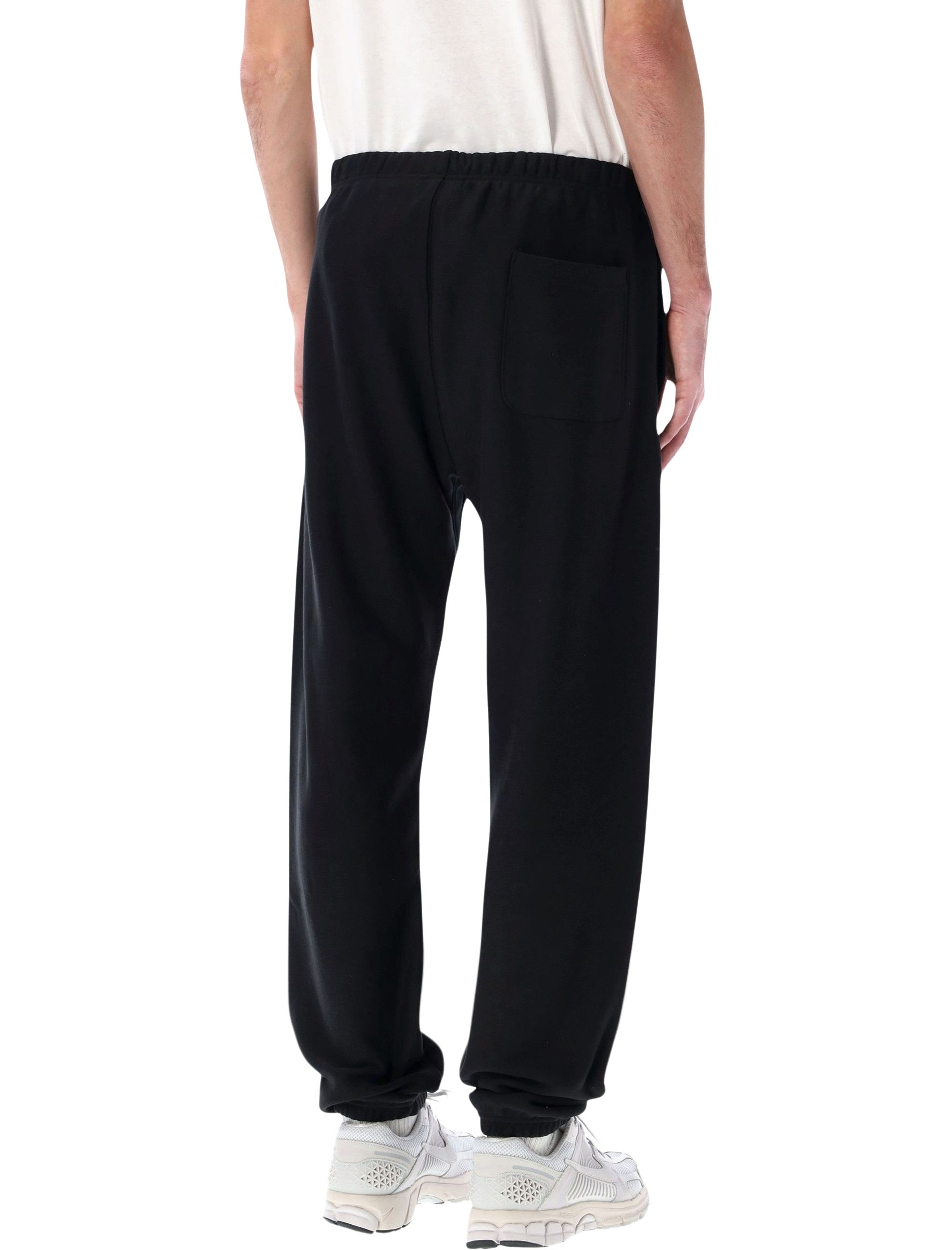 Champion Wide-Leg Fleece Joggers Black Cotton
