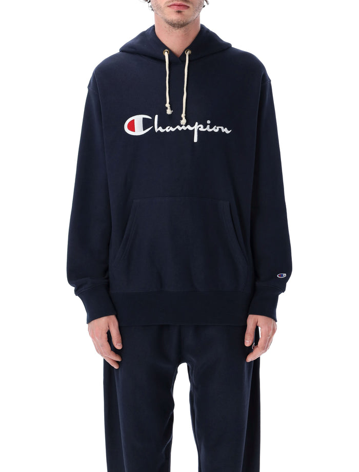 Champion Relaxed-Fit Hoodie With Logo Nny Cotton Sweatshirt