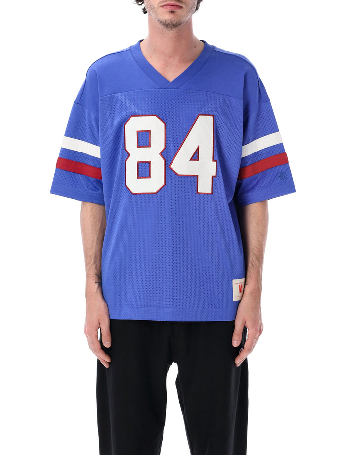 Champion Reverse Weave Mesh Football T-Shirt Royal Blue Polyester Tshirt