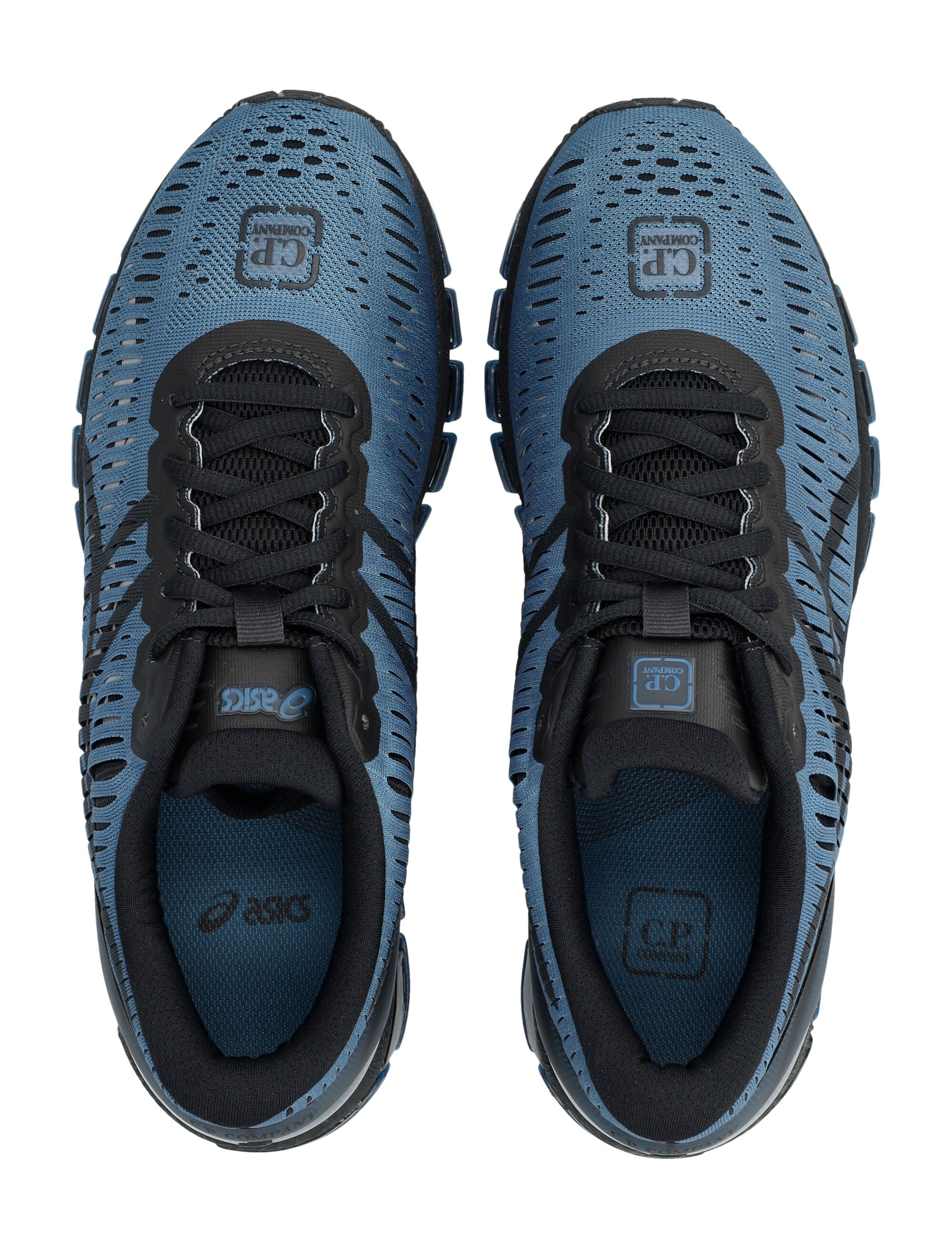 Asics C.p. Company X Gel-Quantum Moroccan Blue/caviar Synthetic Fiber Sole Sneaker