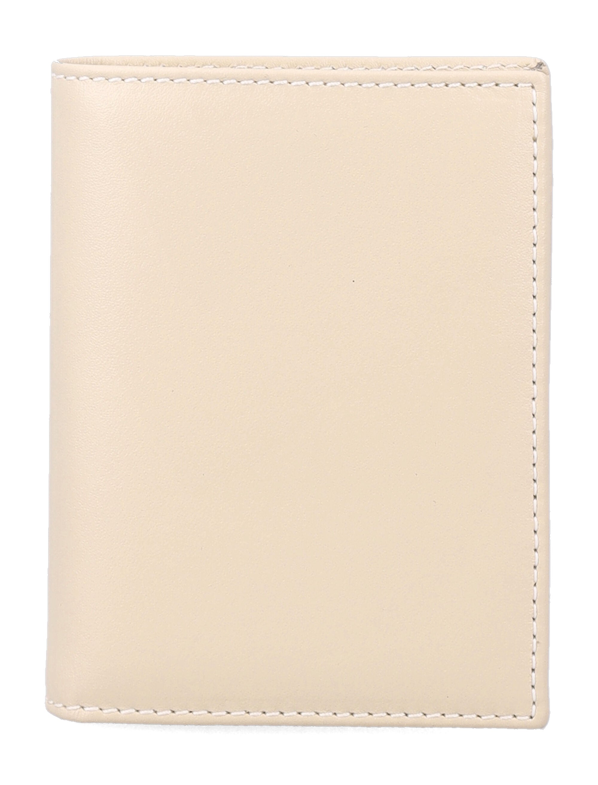 Comme Des Garçons Wallet Classic Leather Cardholder Ecru