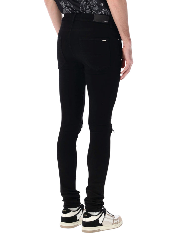 Amiri Mx1 Stretch Denim Jeans Black Cotton