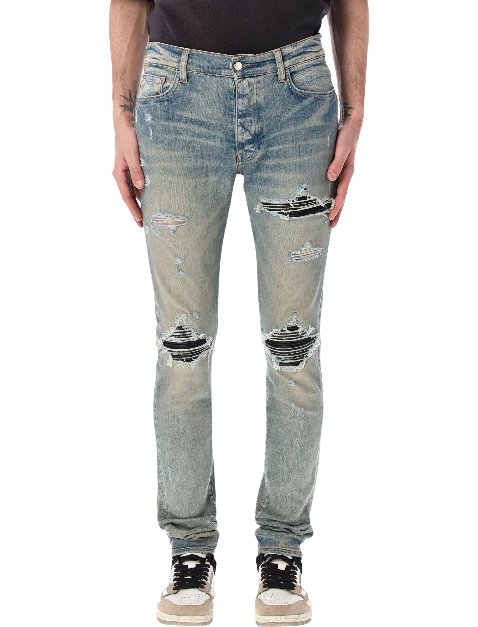 Amiri Mx1 Stretch Denim Jeans Clay Indigo Cotton