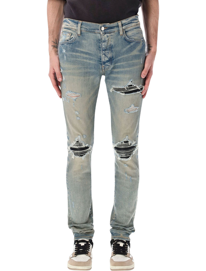 Amiri Mx1 Stretch Denim Jeans Clay Indigo Cotton