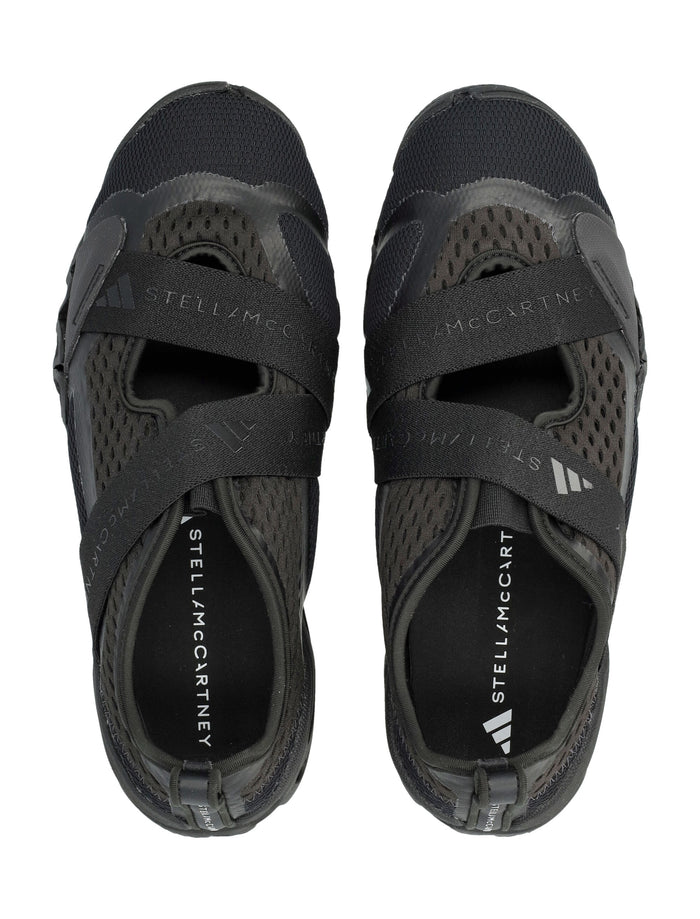 Adidas By Stella Mccartney Ballerina Trainers Black Upper Sneaker