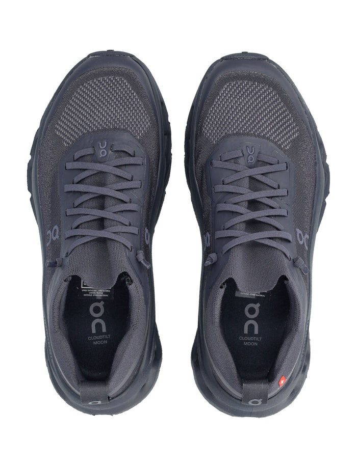 On Cloudtilt Moon Womans Sneakers Graphite Upper