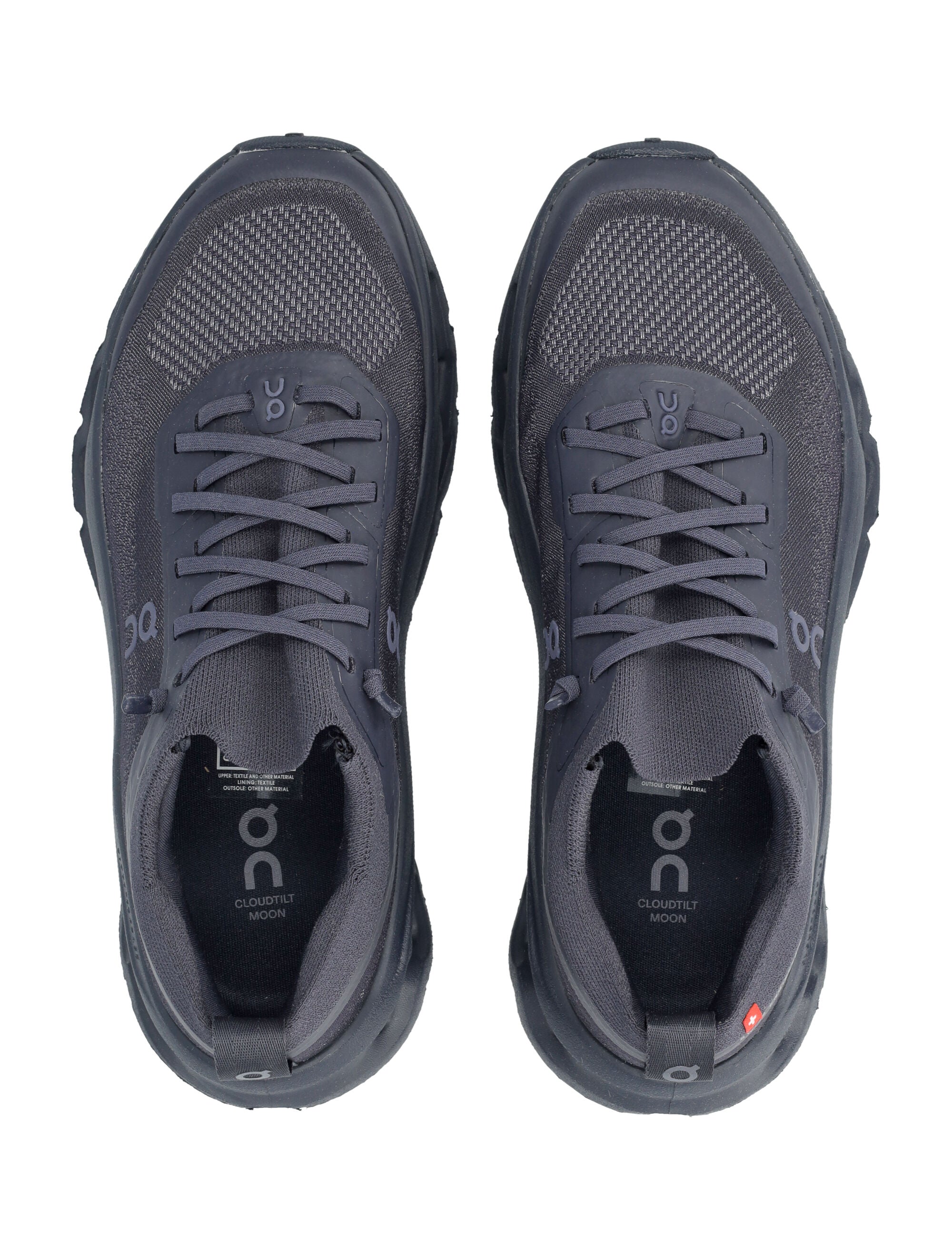On Cloudtilt Moon Womans Sneakers Graphite Upper