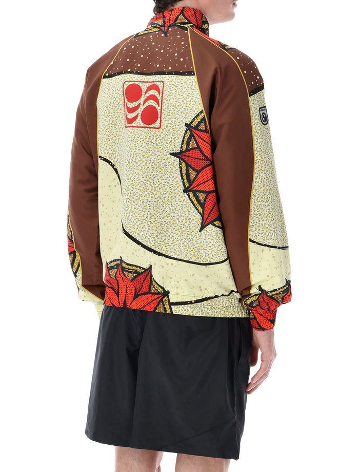 Pantofola Doro Thebe Magugu X Pdo Track Top Beige Polyester Jacket