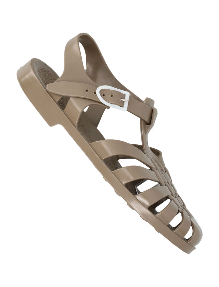 Méduse Sun Womans Sandals Kaki Clair Pvc