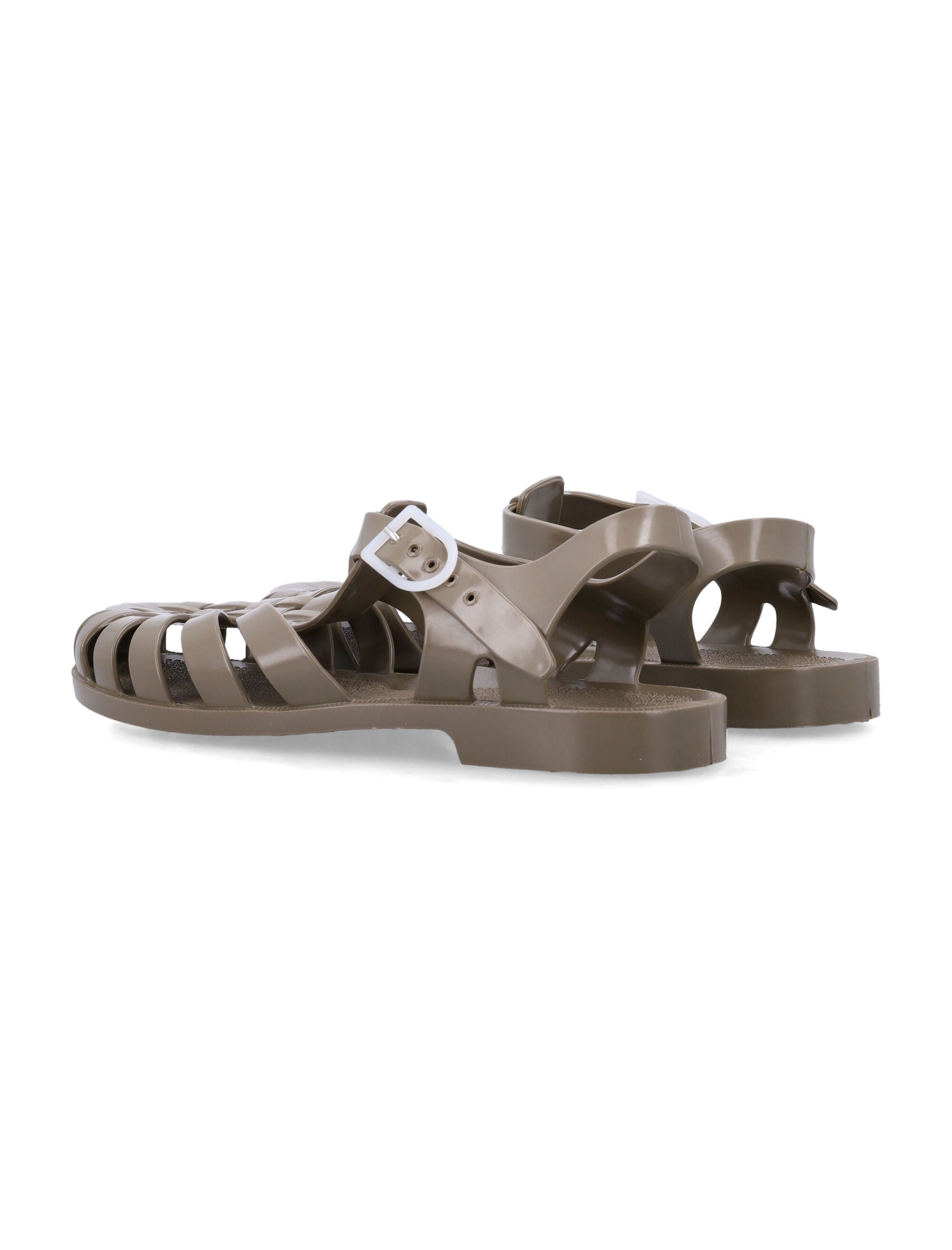Méduse Sun Womans Sandals Kaki Clair Pvc