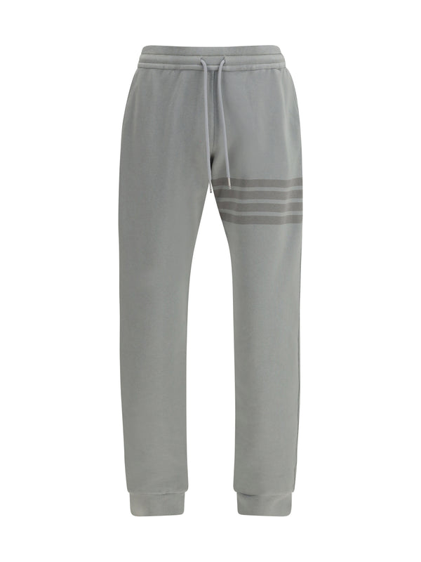 Thom Browne 100% Cotton joggers in gray
