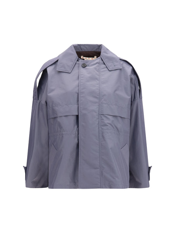 Marni 59% Polyamide jacket in gray