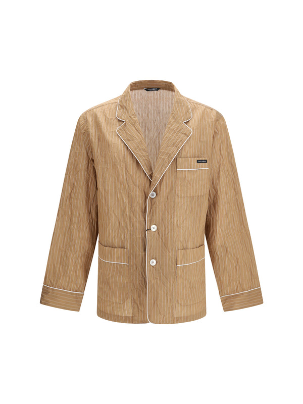 Dolce & Gabbana 47% Linen shirt in beige