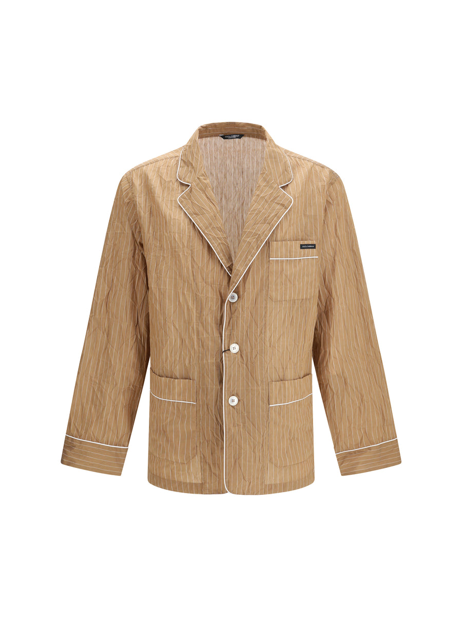 Dolce & Gabbana 47% Linen shirt in beige