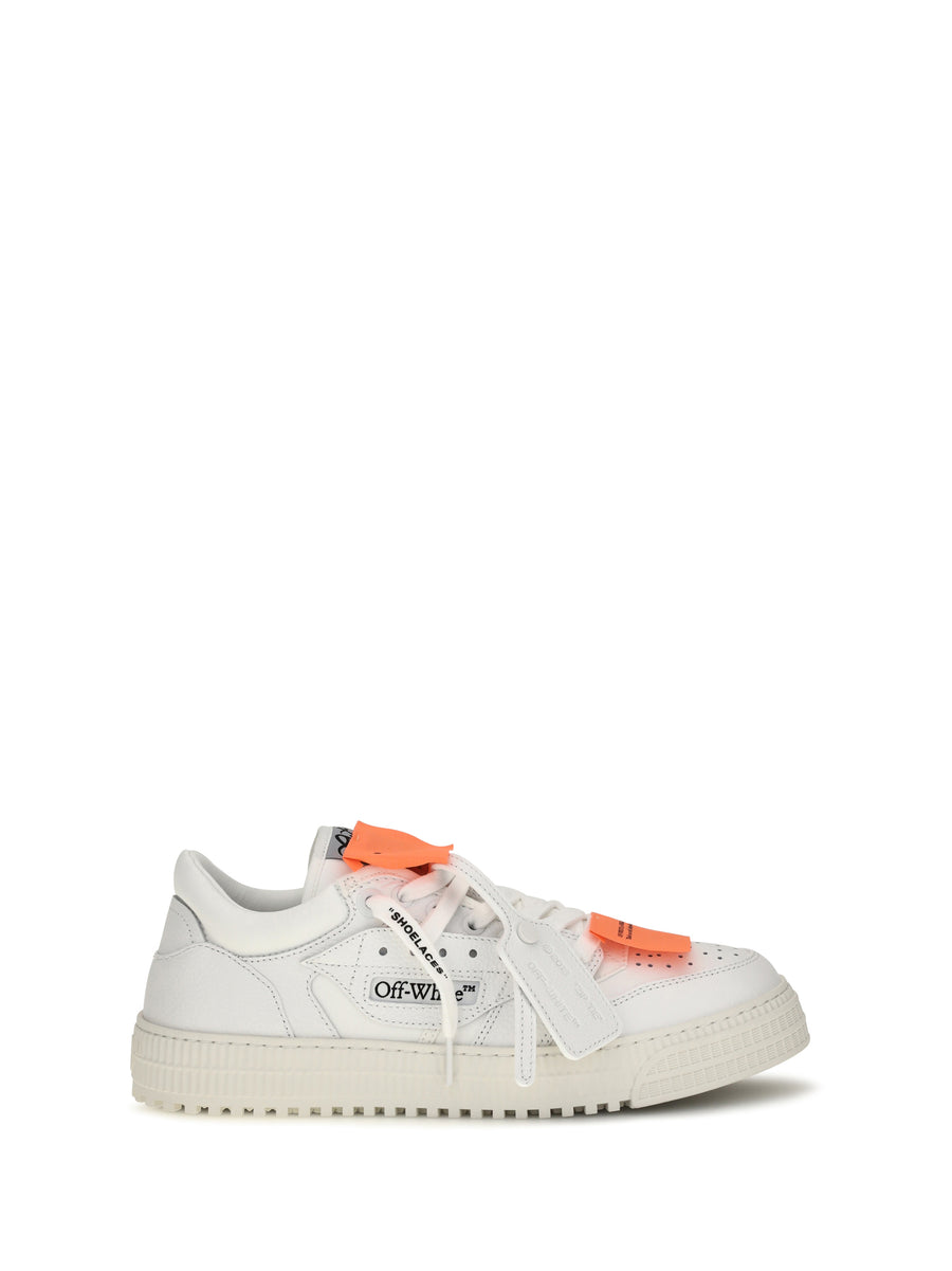 3.0 Court Sneakers White Orange