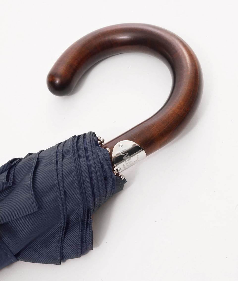 Folding Umbrella Darkred Maple Handle