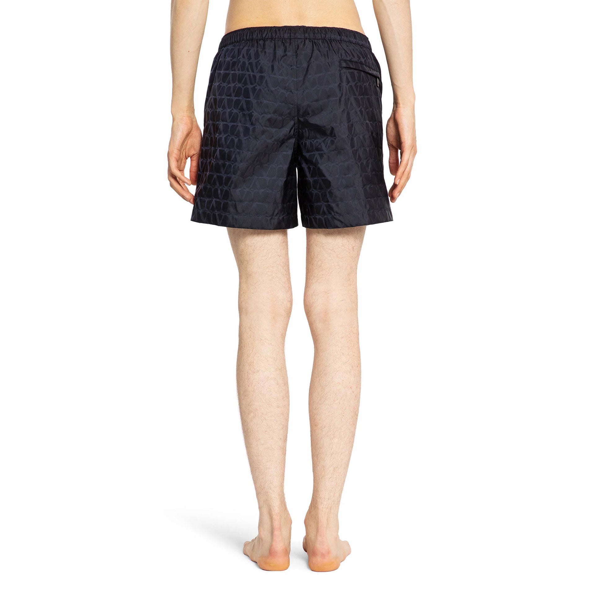 Garavani Toile Iconographe Swim Shorts Blue Polyamide