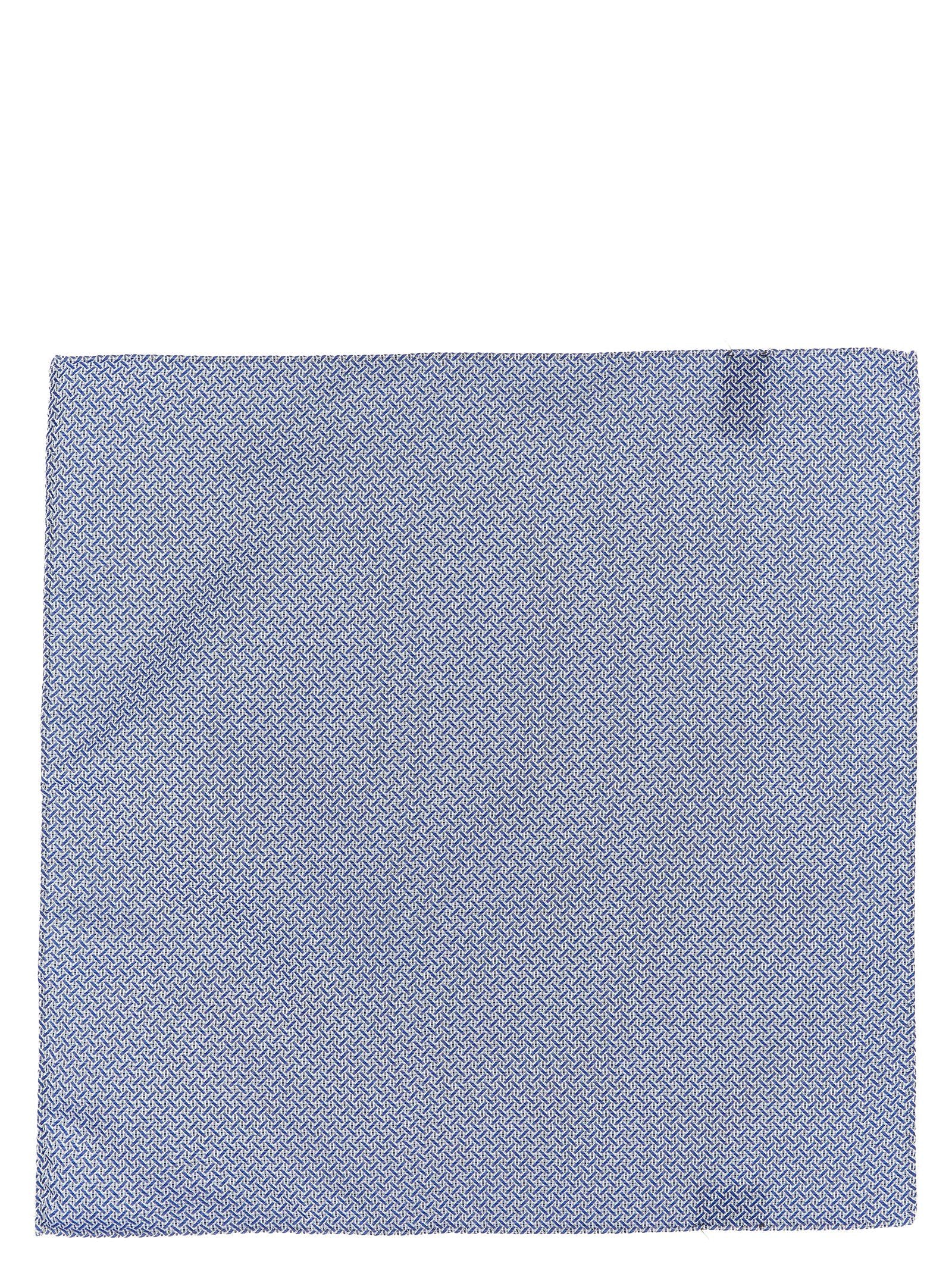 linea Cerimonia pocket clutch Blue Polyester Ties, Papillon