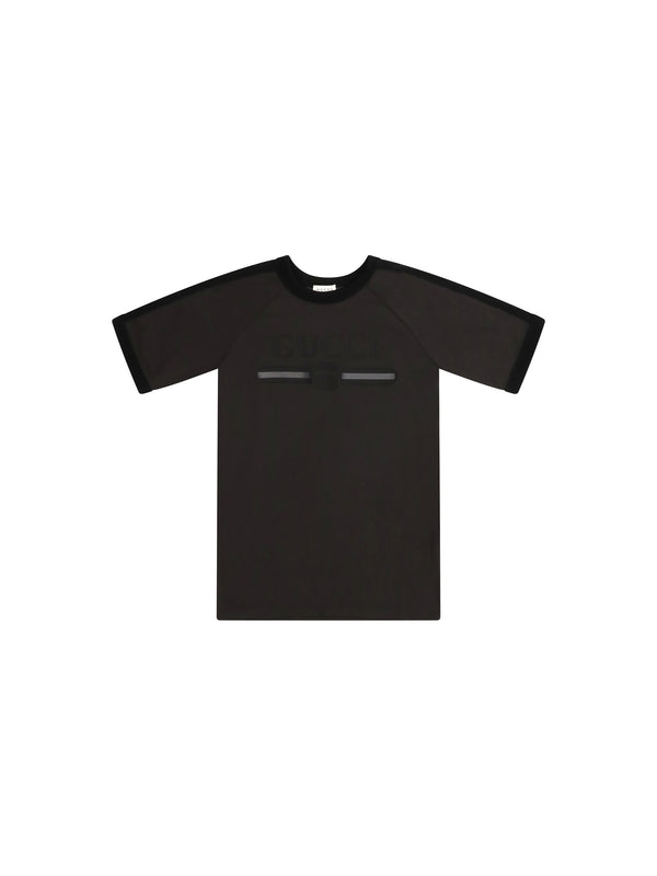 Logo T-Shirt For Boy Dusty Dark Grey/mc Cotton T-shirts