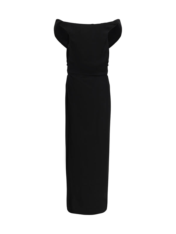 Dress Ginnie Amber Black Viscose