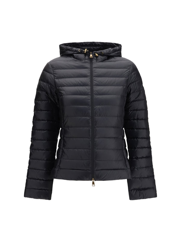 Igelhood Short Down Jacket Longue Saison Black Polyamide
