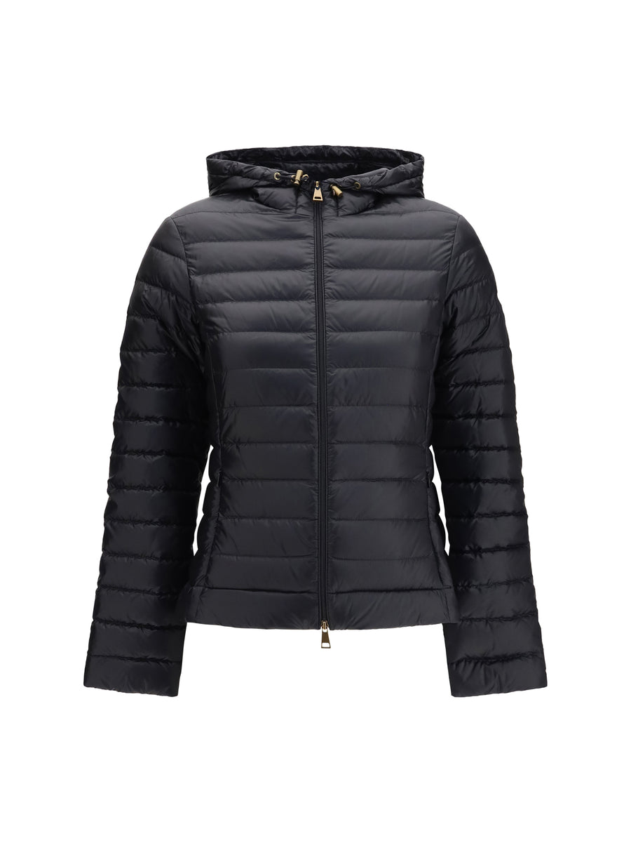 Igelhood Short Down Jacket Longue Saison Black Polyamide