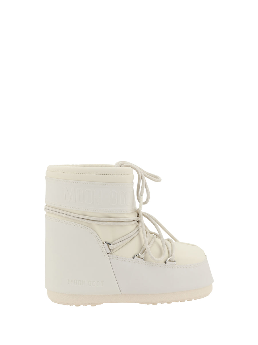 Icon Low Rubber Boots Cream