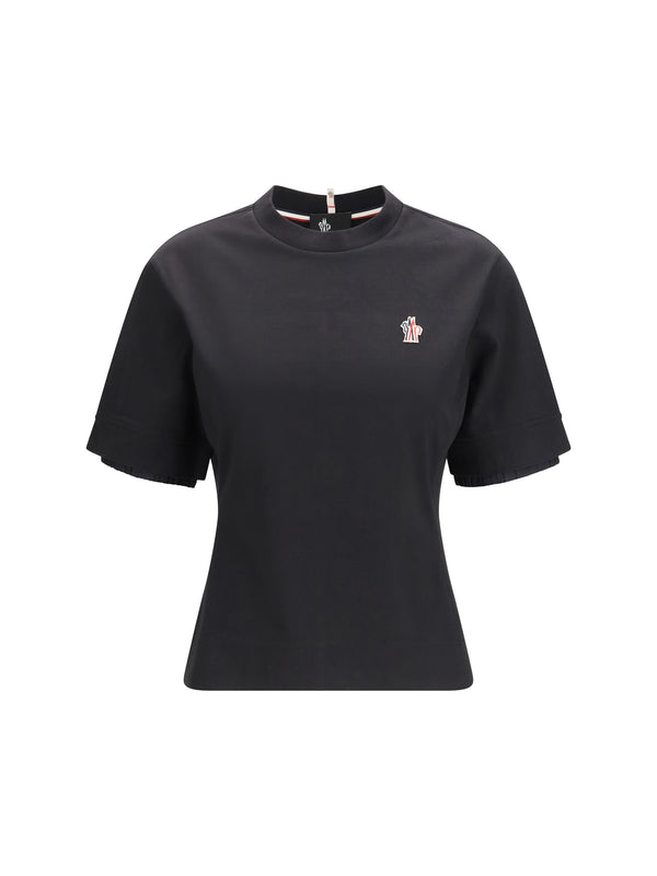Moncler Grenoble 95% Cotton; 5% Elastane t-shirt in black