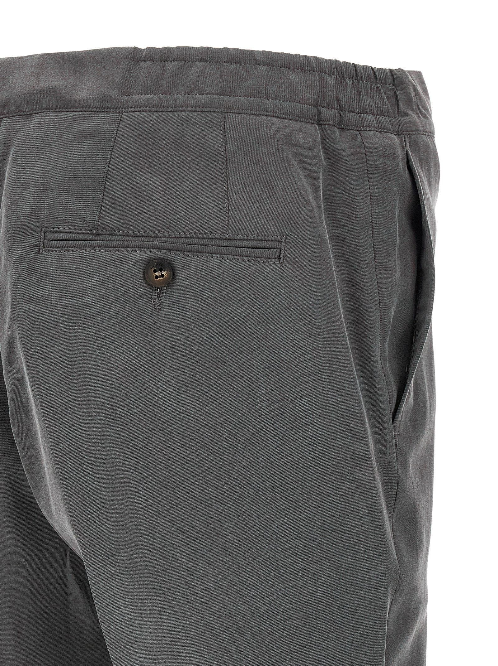 Effortless capsule pants Gray Lyocell