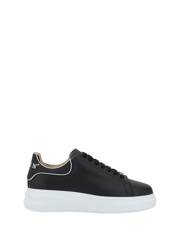 Philipp Plein Upper: 100% calf leather; Sole: 100% rubber sneaker in black