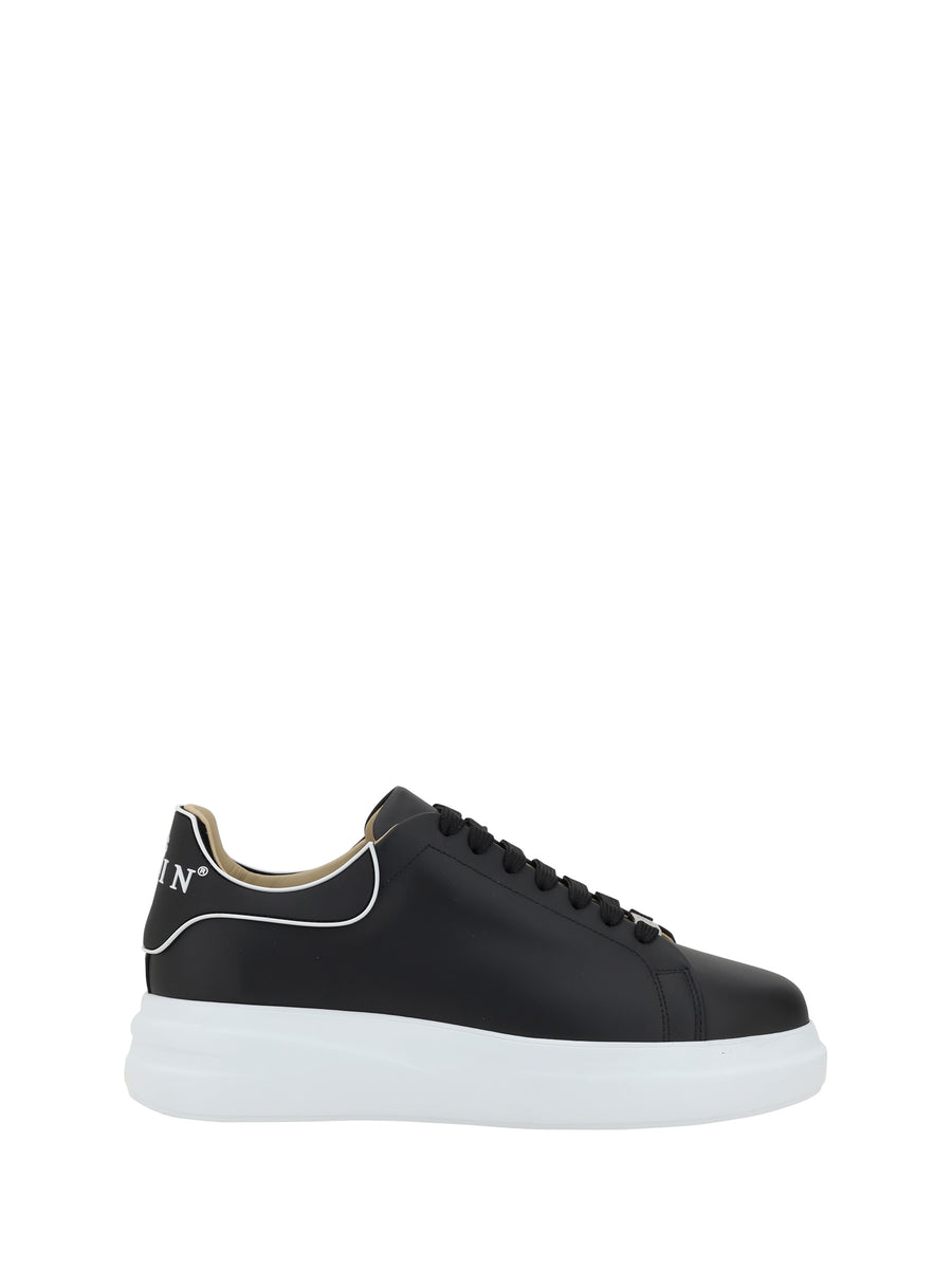 Philipp Plein Upper: 100% calf leather; Sole: 100% rubber sneaker in black