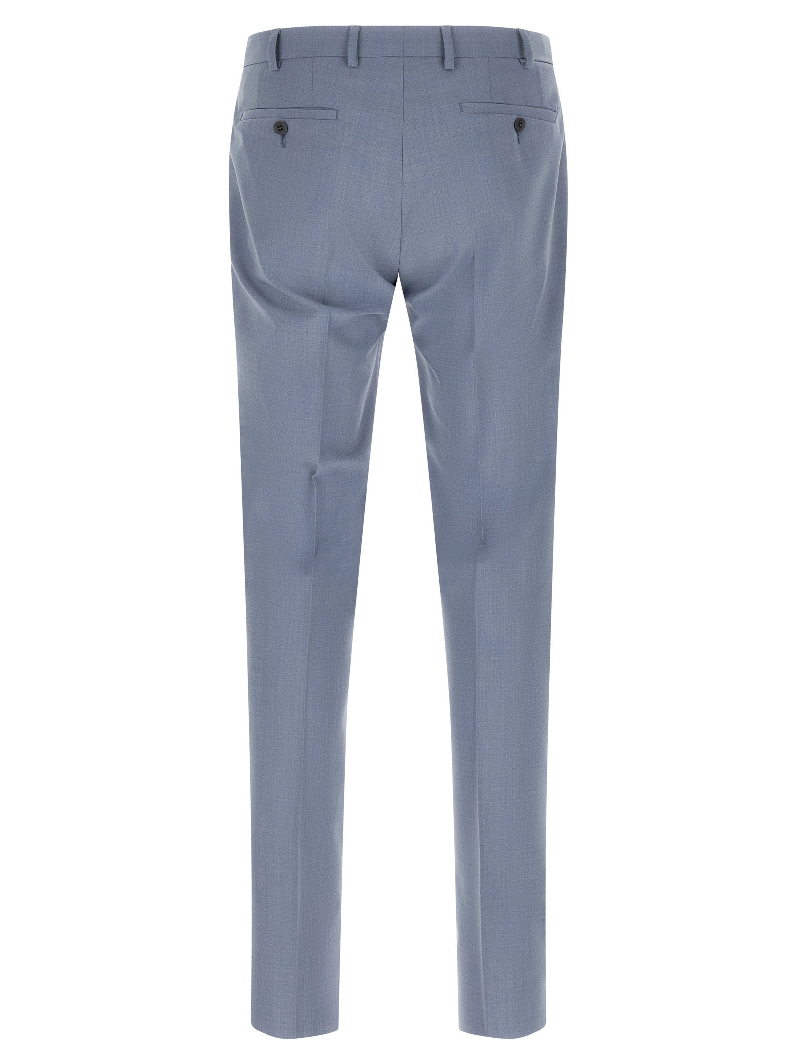 Lord dress Light Blue Polyester Wool Elastane Suits