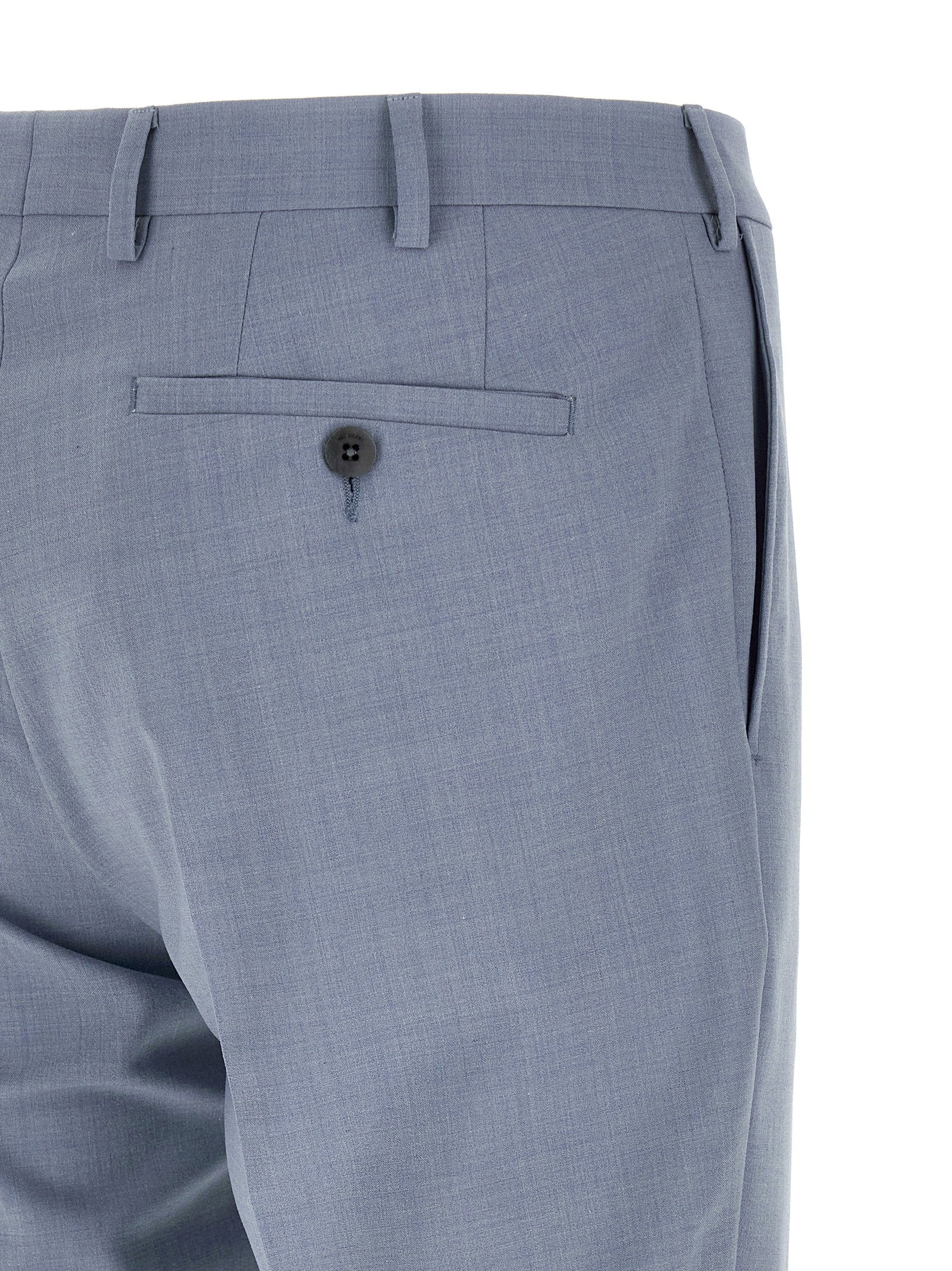 Lord dress Light Blue Polyester Wool Elastane Suits
