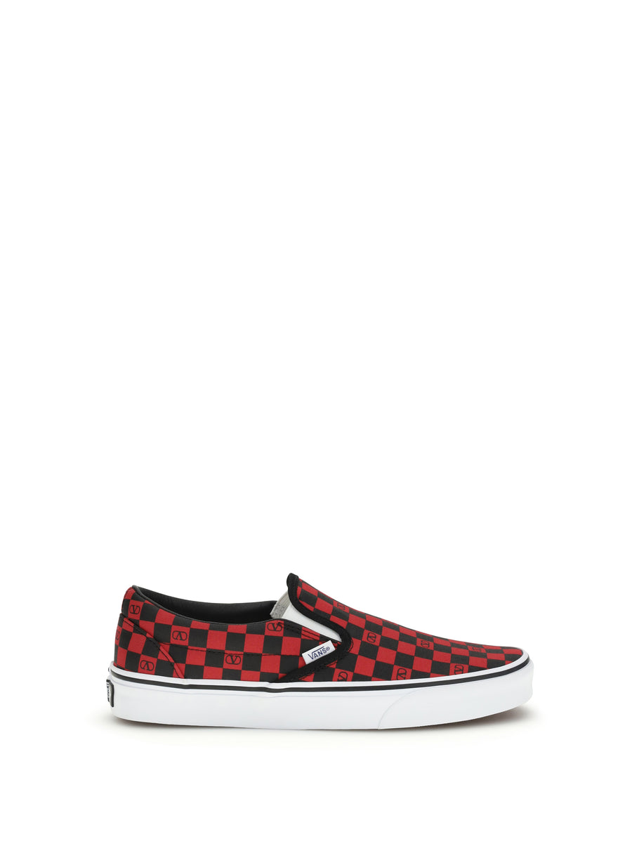 Sneakers Orchid Slip-On Pure Red-Black Red/black/white Upper: Cotton Trainers