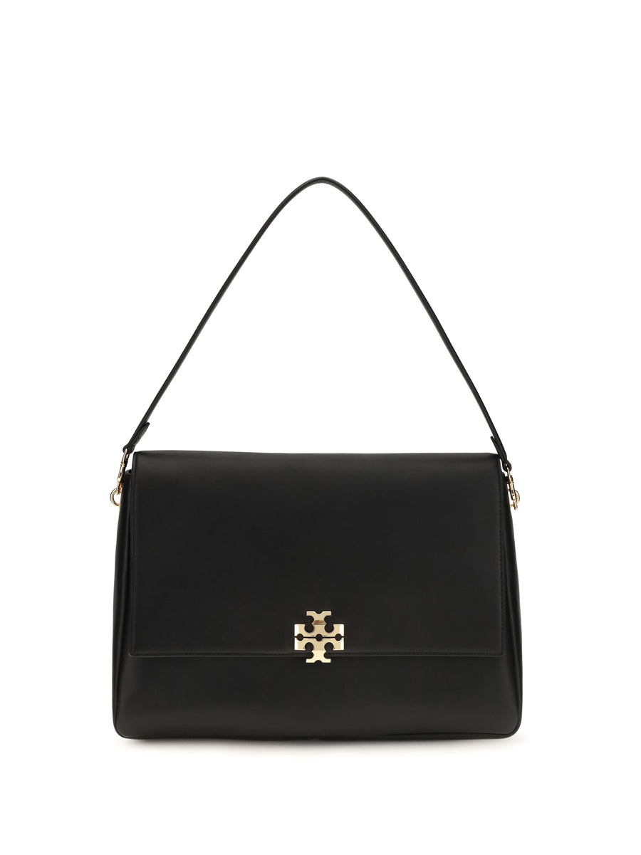 Tory Burch 100% Calf Leather Bos Taurus shoulder bag in black
