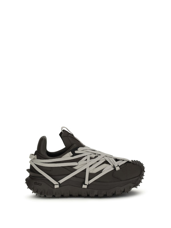 Moncler + Rick Owens Upper: 100% polyamide; Sole: 100% rubber sneaker in black