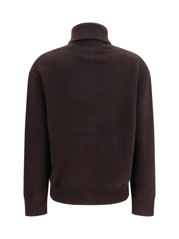 Cashmere Cardigan Denie Dark Oak (capra Hircus)