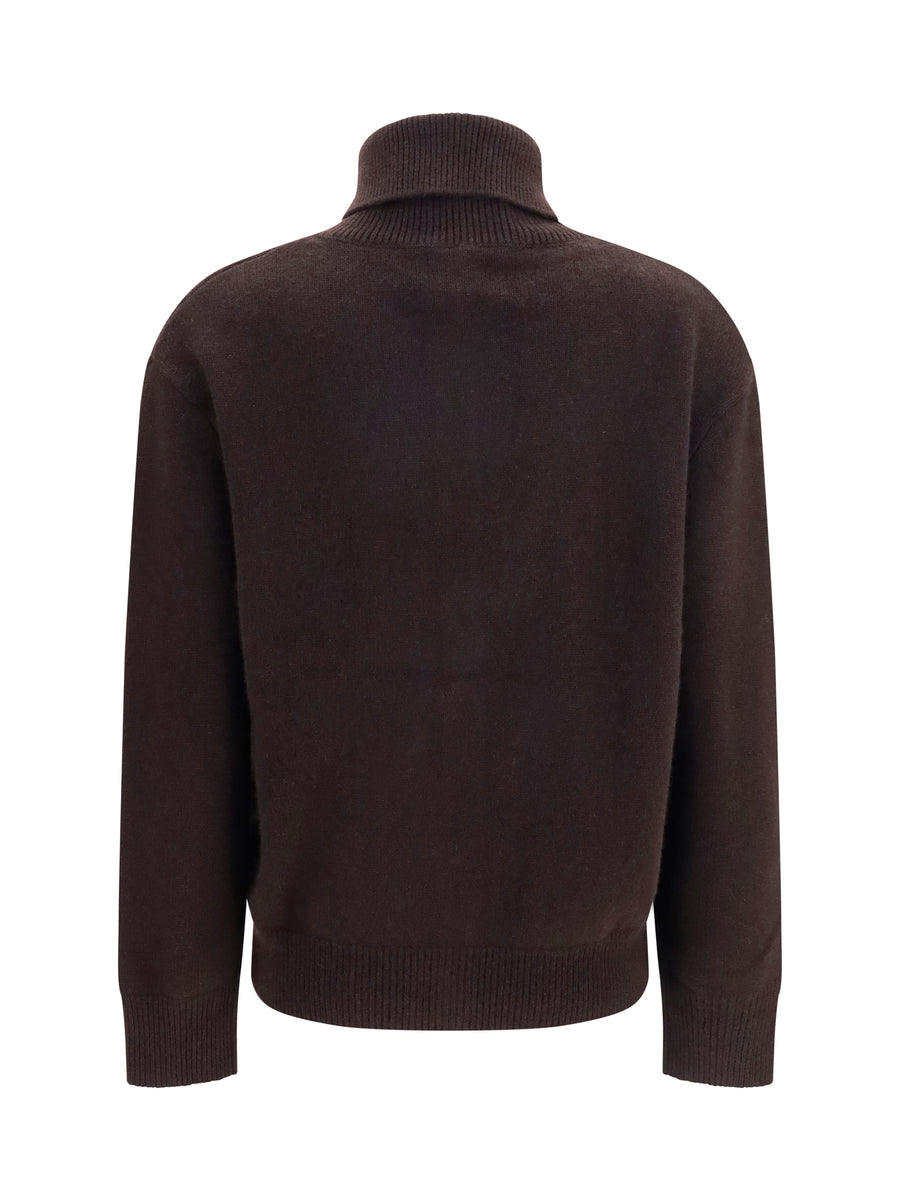 Cashmere Cardigan Denie Dark Oak (capra Hircus)