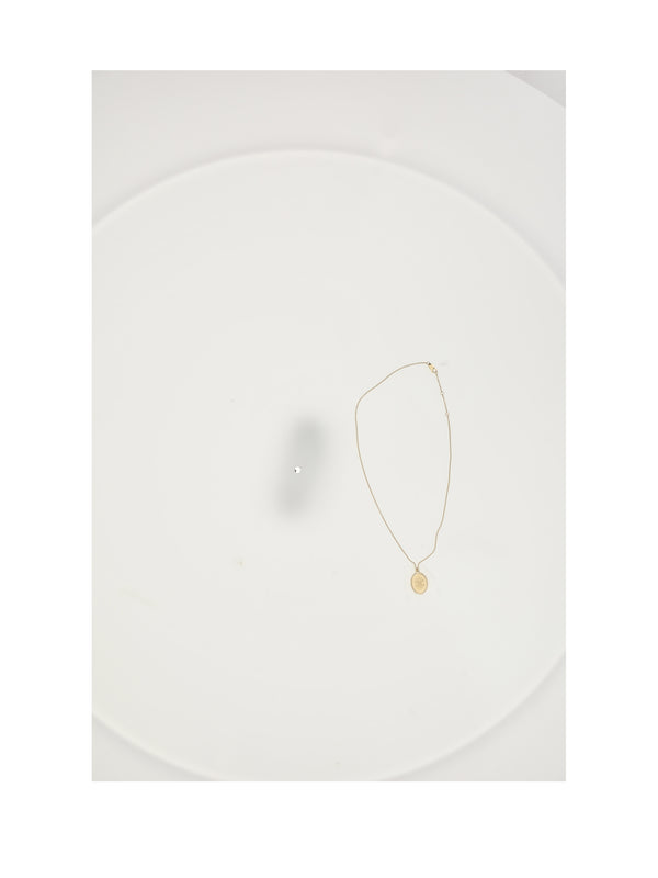 Necklace Medal Gold Brass Necklaces