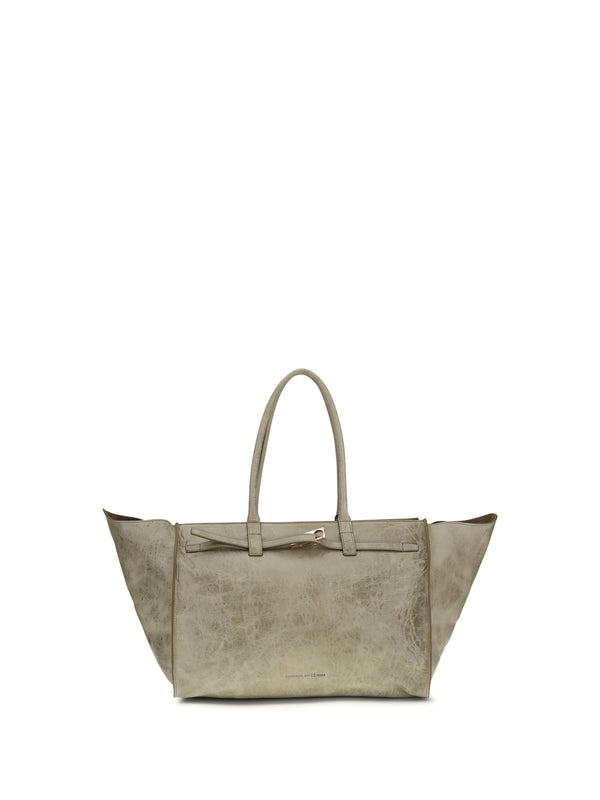 Benedetta Bruzziches 100% Calf Suede shoulder bag in beige