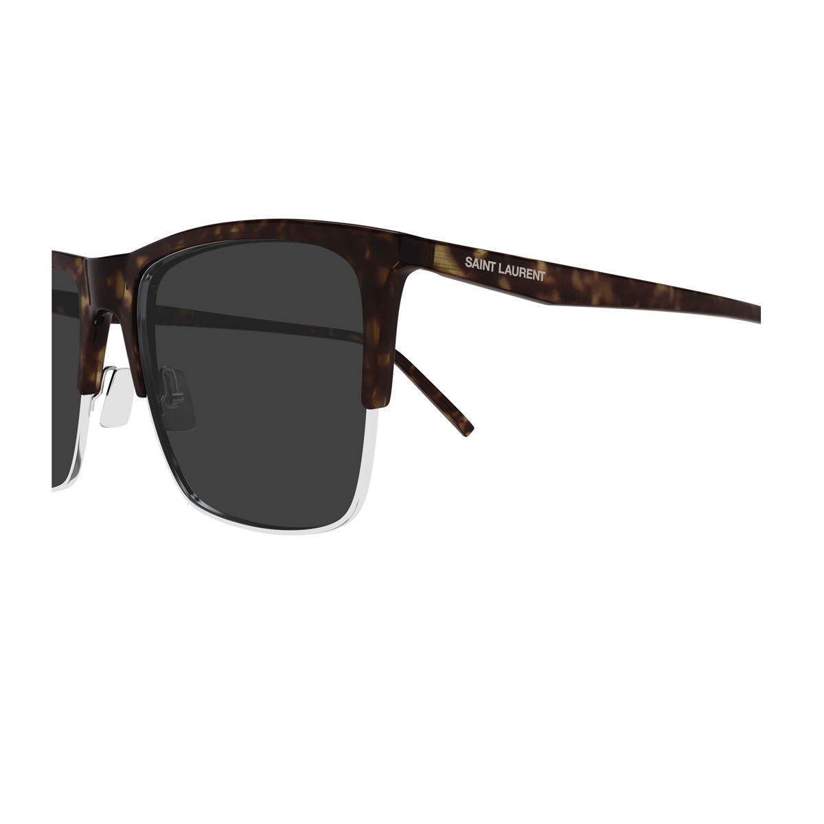 Saint Laurent SL 768 Linea Logo 003 Havana Grey Bio-injected/metal Occhiali Da Sole