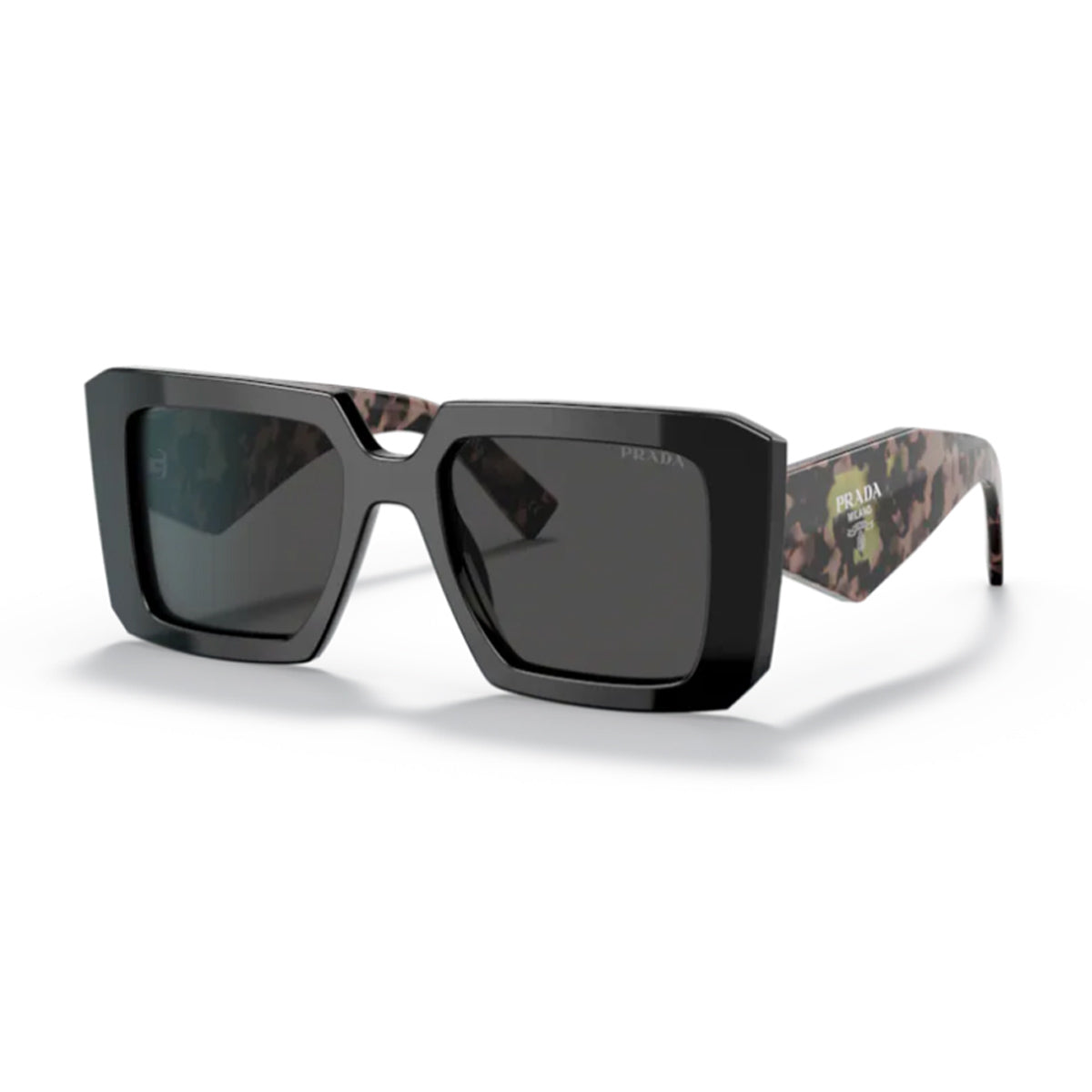 Prada Nero Celluloid Occhiali Sole