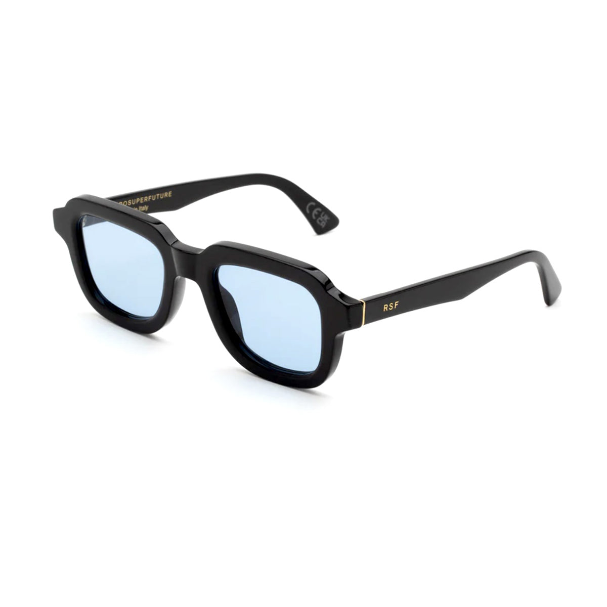 Lazarus Azure Nero Acetate Occhiali Sole