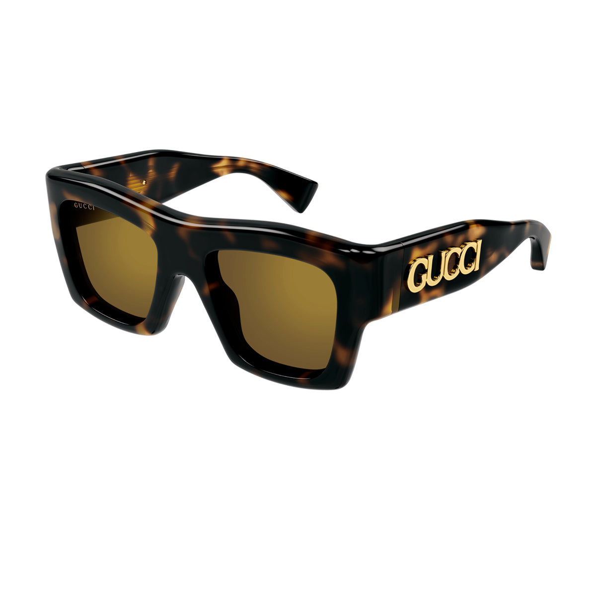 GG1772S Gucci Lido 007 Havana Marrone Recycled Acetate Occhiali Sole