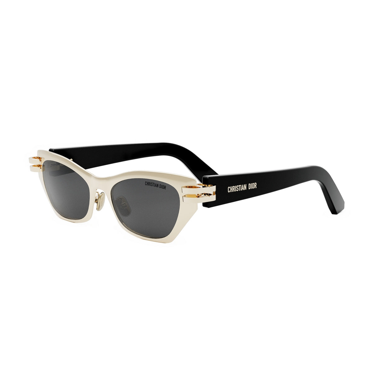 CDIOR B3U b0a0 Oro- Nero Acetate Occhiali Da Sole