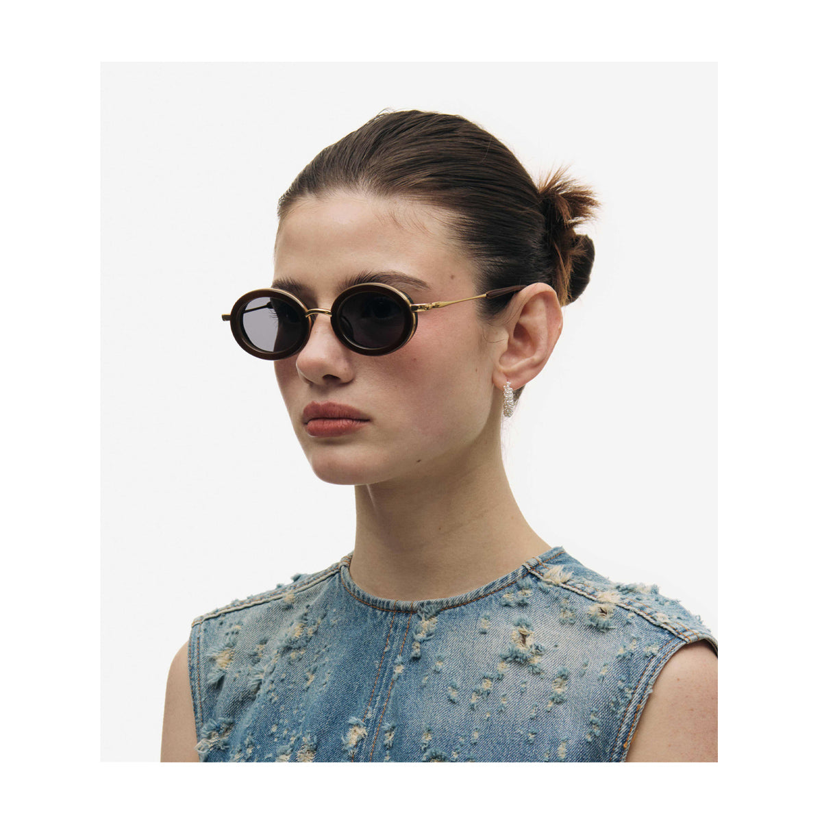 Projekt Produkt P12 HMCC5 C2G Brown Gold Marrone Acetate/metal Occhiali Da Sole