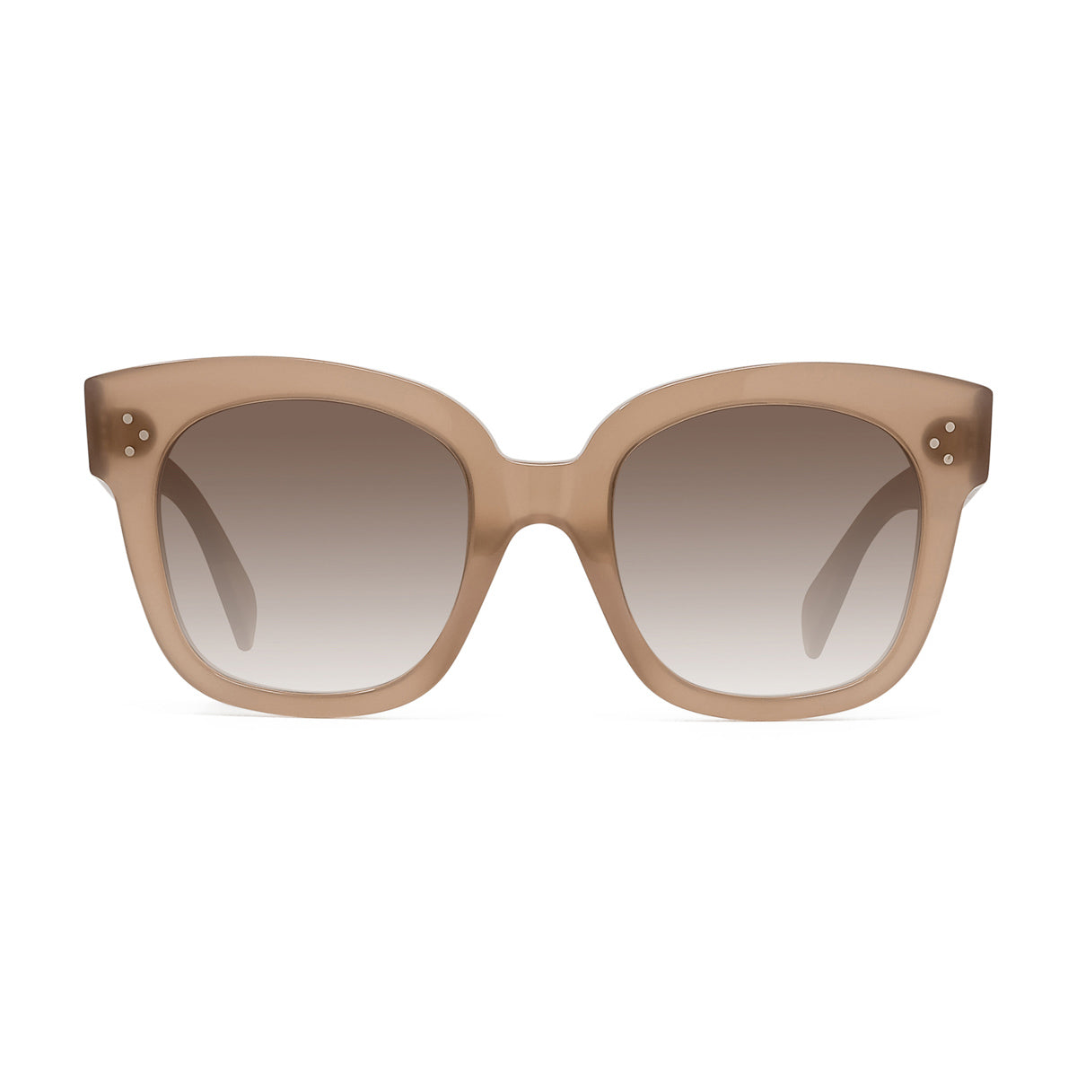Celine CL4002UN 3 Dots 45F Marrone Opalino Rosa Acetate Occhiali Da Sole