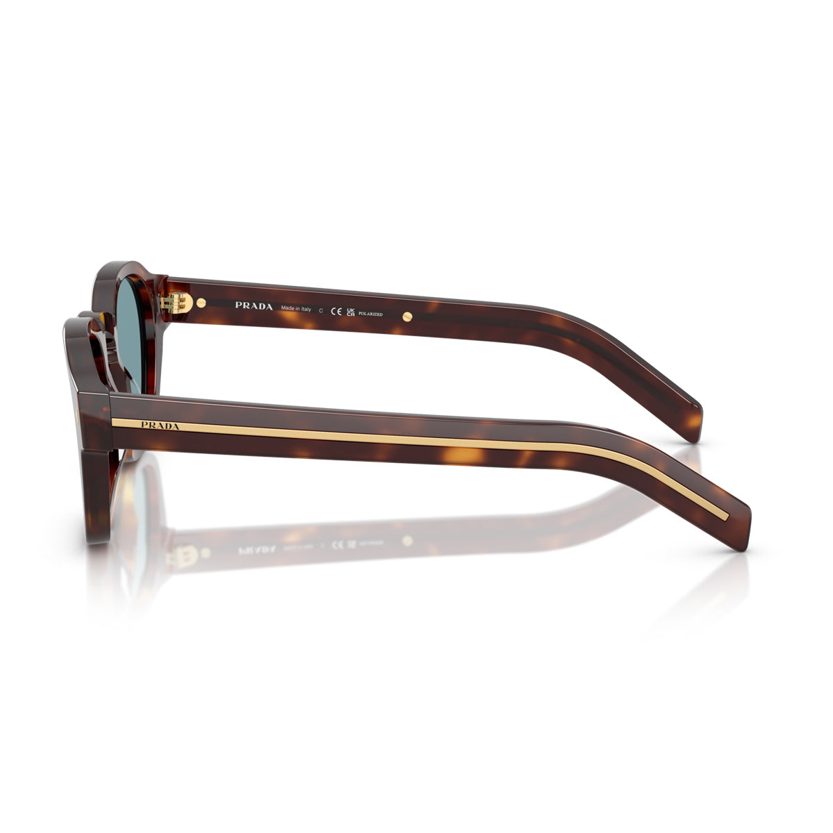 Prada PR A16S Polarizzato 15W04D Tartarugato Havana Acetate Occhiali Da Sole