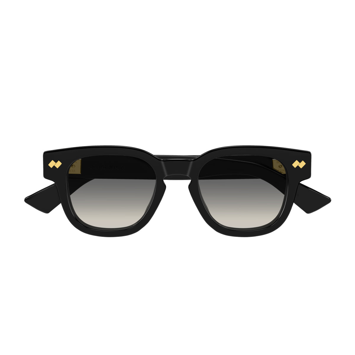 Bottega Veneta Bv1441s Linea Intrecciato 001 Black Grey Nero Recycled Acetate Occhiali Da Sole