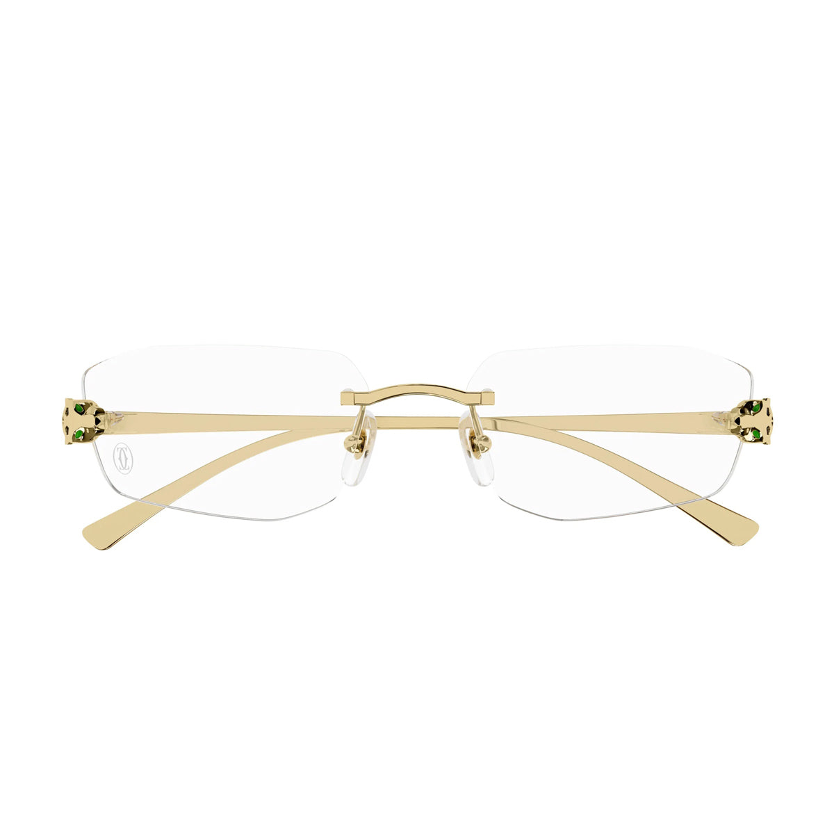 CT0494O PANTHÈRE DE CARTIER 001 Gold Oro Metal Occhiali Vista